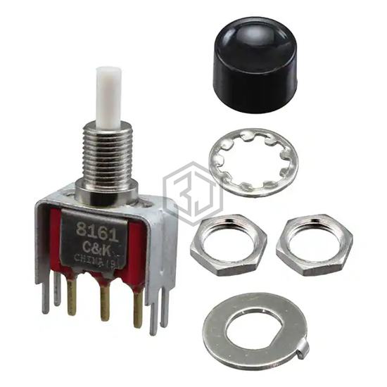 8161SHV3BE2 - C&K - Pushbutton Switches