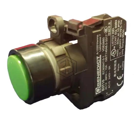 BS3D GN/10 - Benedict GmbH - Pushbutton Switches