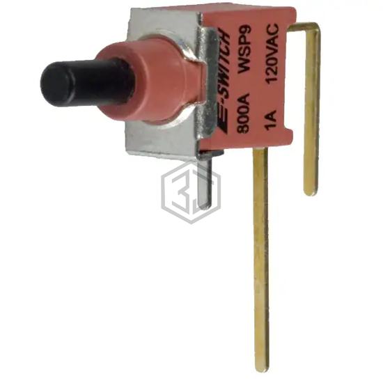 800AWSP9M7RE - E-Switch - Pushbutton Switches