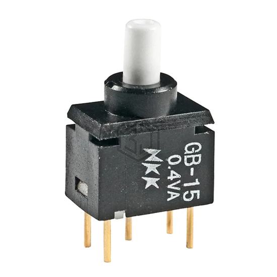 GB15AP - NKK Switches - Pushbutton Switches