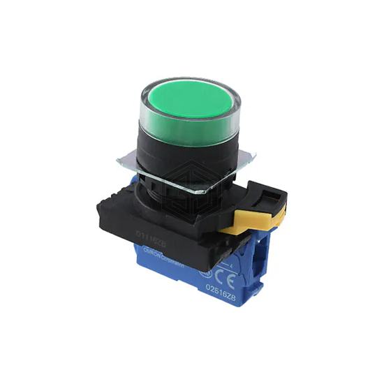 A22NN-BGM-NGA-G100-NN - Omron Automation and Safety - Pushbutton Switches