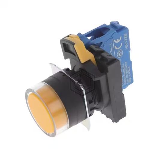 A22NN-BGM-NYA-G100-NN - Omron Automation and Safety - Pushbutton Switches