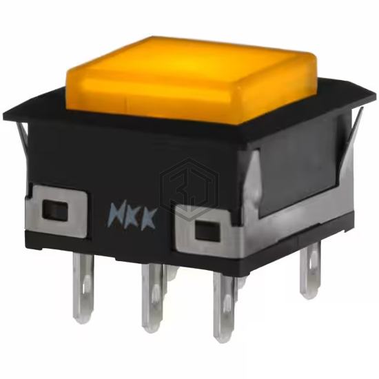 UB25KKW015D-DD - NKK Switches - Pushbutton Switches