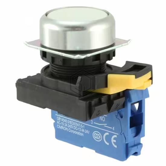 A22NN-RNA-NWA-G100-NN - Omron Automation and Safety - Pushbutton Switches