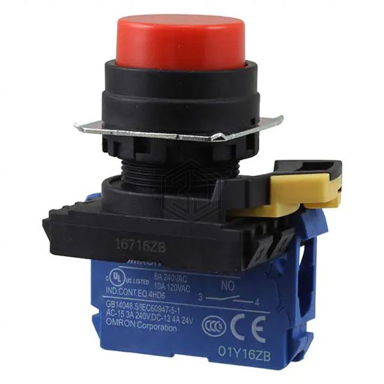 A22NN-BPM-NRA-G100-NN - Omron Automation and Safety - Pushbutton Switches