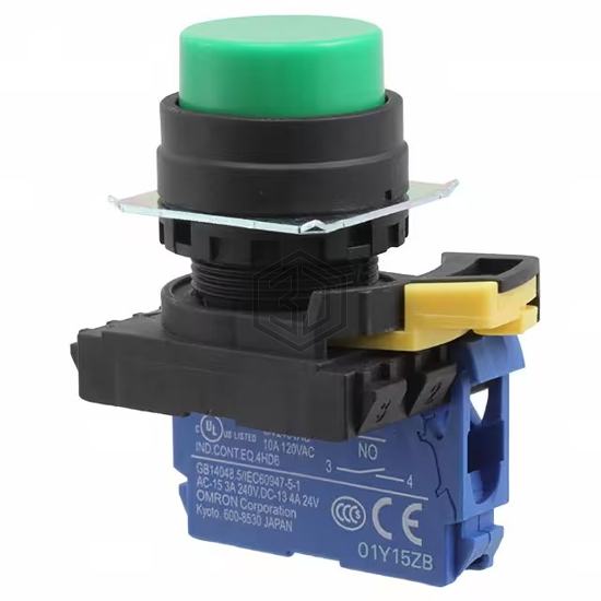 A22NN-BPA-NGA-G100-NN - Omron Automation and Safety - Pushbutton Switches