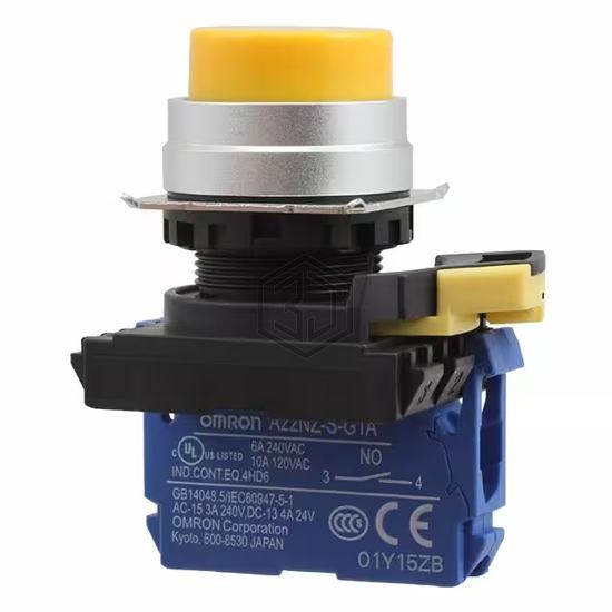 A22NN-MPM-NYA-G100-NN - Omron Automation and Safety - Pushbutton Switches