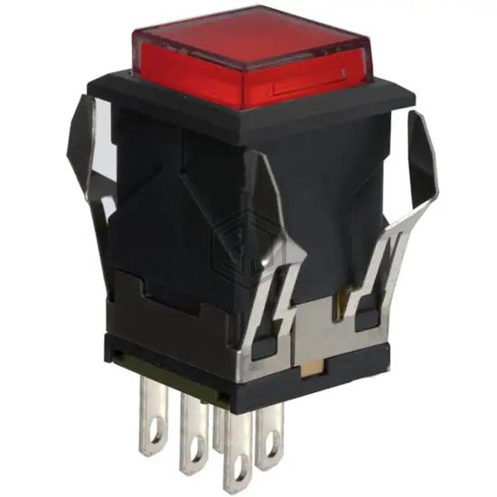 LB16SKW01-5C-JC - NKK Switches - Pushbutton Switches