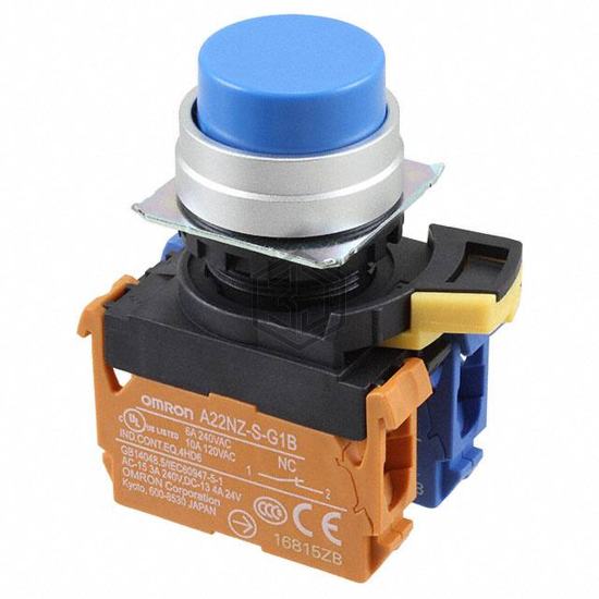 A22NN-BPA-NAA-G102-NN - Omron Automation and Safety - Pushbutton Switches