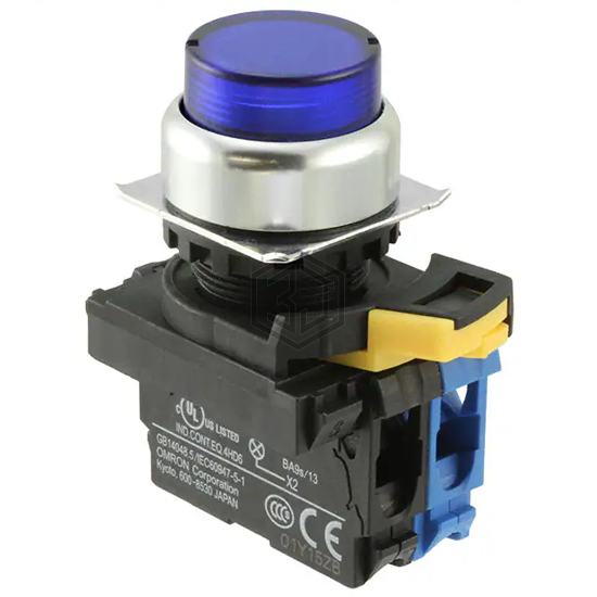 A22NL-RPM-TAA-G100-AC - Omron Automation and Safety - Pushbutton Switches