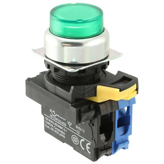 A22NL-RPA-TGA-G101-GE - Omron Automation and Safety - Pushbutton Switches