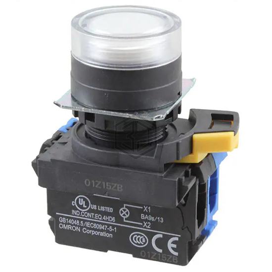 A22NL-BGA-TWA-G100-WD - Omron Automation and Safety - Pushbutton Switches