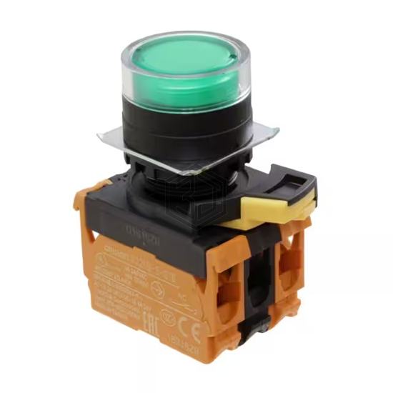 A22NL-BGM-TGA-G202-GC - Omron Automation and Safety - Pushbutton Switches