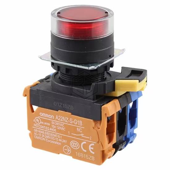A22NL-BGM-TRA-G102-RC - Omron Automation and Safety - Pushbutton Switches