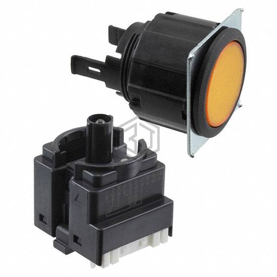 A3UL-TBY-3A1C-M - Omron Automation and Safety - Pushbutton Switches
