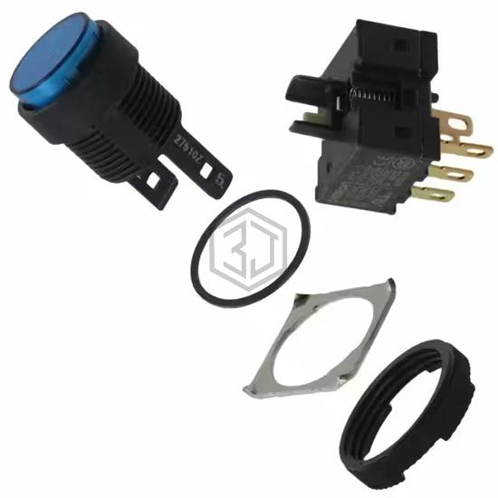 A165L-TAM-24D-2 - Omron Automation and Safety - Pushbutton Switches