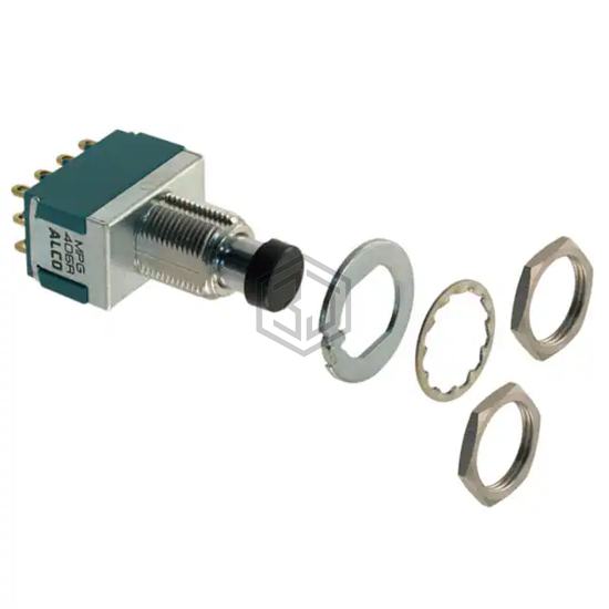 MPG406R - TE Connectivity ALCOSWITCH Switches - Pushbutton Switches