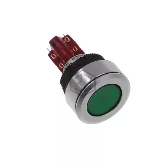 LASEEV32HGRNGRN - E-Switch - Pushbutton Switches