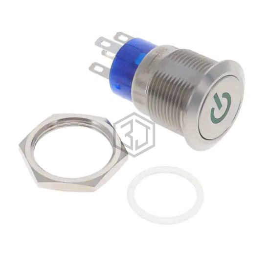 ULV4F23SS531 - E-Switch - Pushbutton Switches