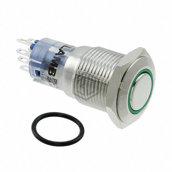 PV3F2H0SS-335 - E-Switch - Pushbutton Switches