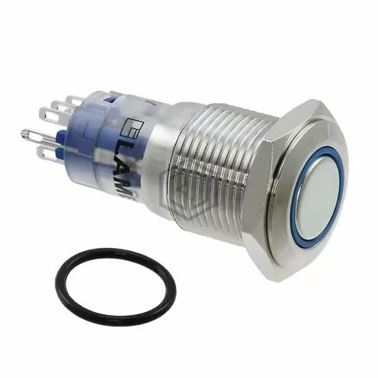 PV3WF2H0SS-345 - E-Switch - Pushbutton Switches