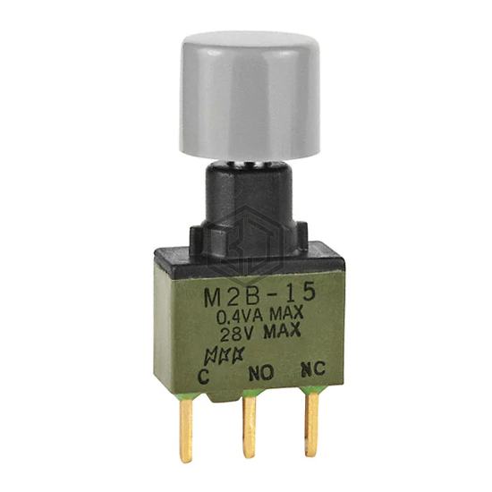M2B15BA5G03-CH - NKK Switches - Pushbutton Switches