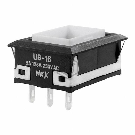 UB16NKW01N - NKK Switches - Pushbutton Switches