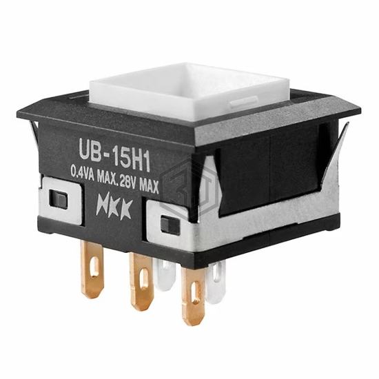 UB15KKG015D - NKK Switches - Pushbutton Switches