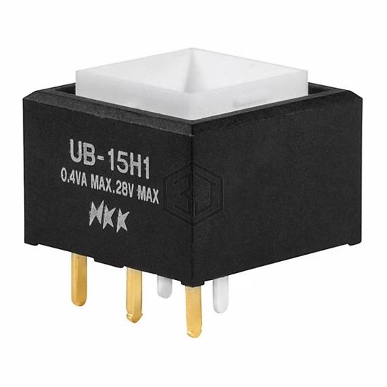 UB15SKG035F - NKK Switches - Pushbutton Switches