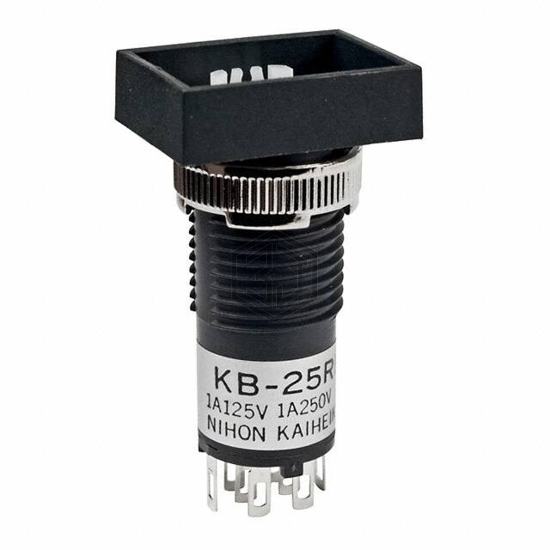 KB25RKW01 - NKK Switches - Pushbutton Switches