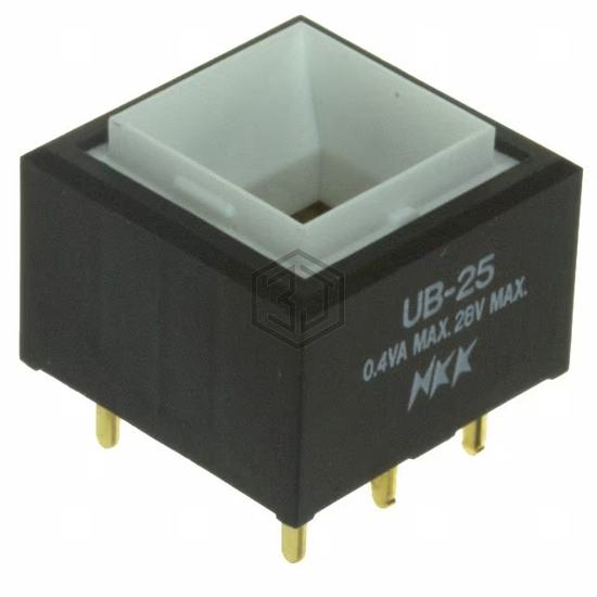 UB25SKG03N - NKK Switches - Pushbutton Switches
