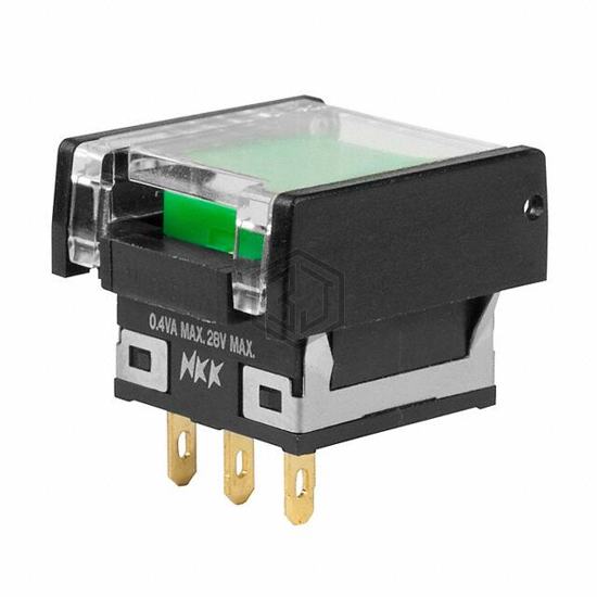 UB15KKG01N-F/AT499 - NKK Switches - Pushbutton Switches