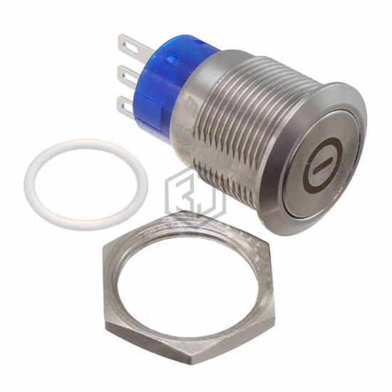 ULV4F23SS-M18 - E-Switch - Pushbutton Switches