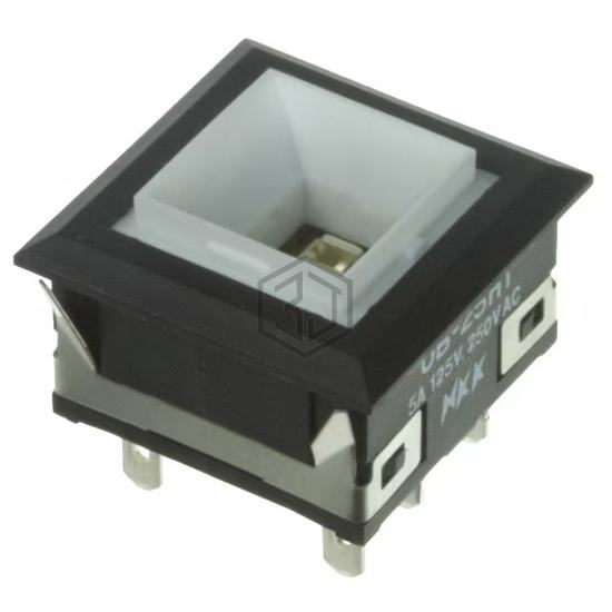 UB25KKW015D - NKK Switches - Pushbutton Switches
