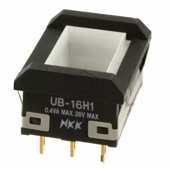 UB16NBKG015F - NKK Switches - Pushbutton Switches