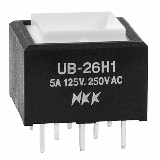 UB26SKW035D - NKK Switches - Pushbutton Switches