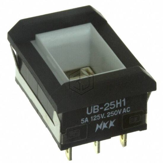 UB25NBKW015D - NKK Switches - Pushbutton Switches