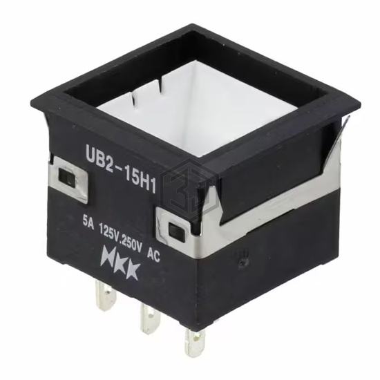 UB215KKW015F - NKK Switches - Pushbutton Switches
