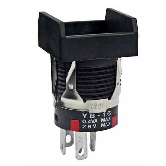 YB16KKG01 - NKK Switches - Pushbutton Switches