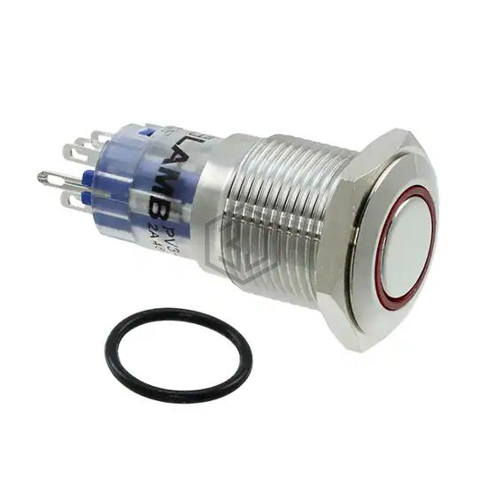 PV3WF2H0SS-315 - E-Switch - Pushbutton Switches