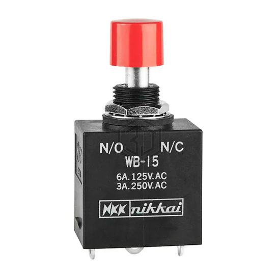 WB15S-DC - NKK Switches - Pushbutton Switches