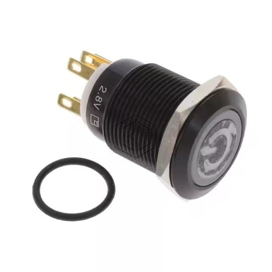 PV4F2Y011-341-M26 - E-Switch - Pushbutton Switches