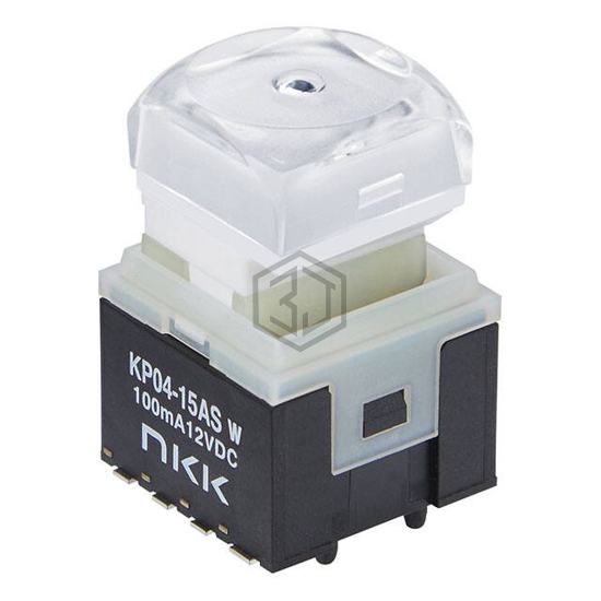 KP0415ASG03RGBW-1TJB - NKK Switches - Pushbutton Switches