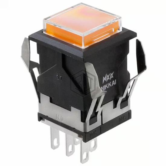 LB15SKW01-5D05-JD - NKK Switches - Pushbutton Switches
