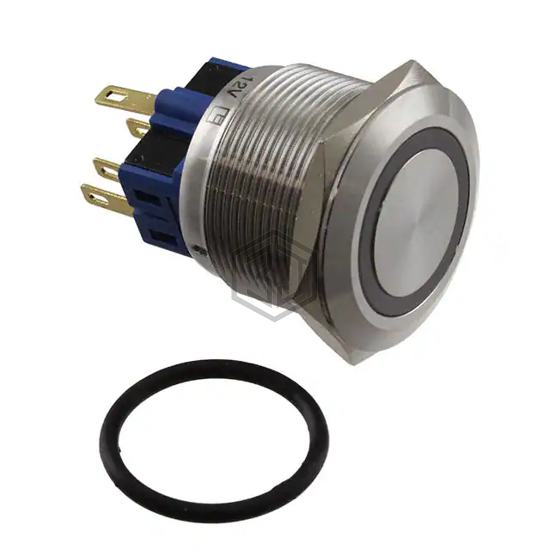 PV8F2Y0SS-314 - E-Switch - Pushbutton Switches