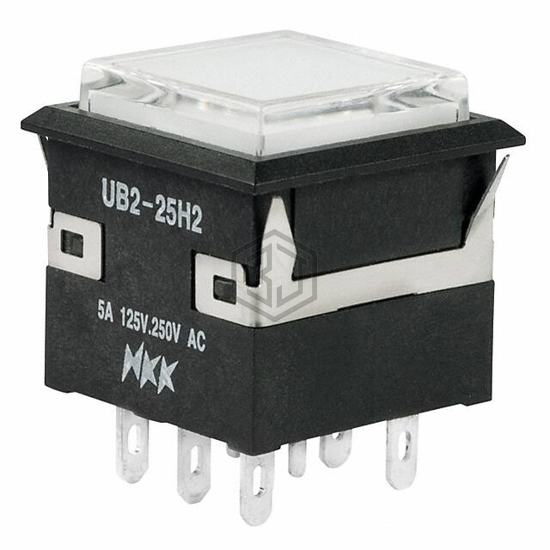 UB225KKW016B-3JB - NKK Switches - Pushbutton Switches