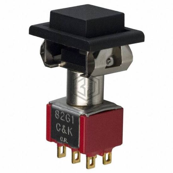 8261J81ZGE22 - C&K - Pushbutton Switches