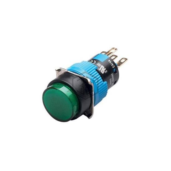 K16-272-G-12VDC - Kacon - Pushbutton Switches