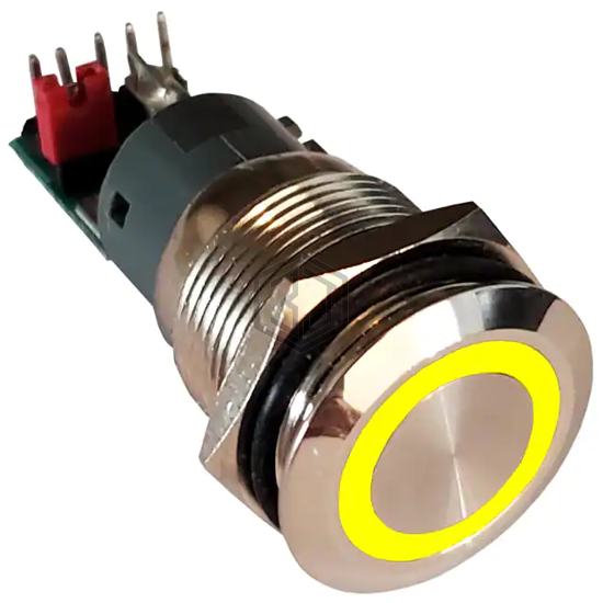 LS-19-H-Y - LogiSwitch - Pushbutton Switches