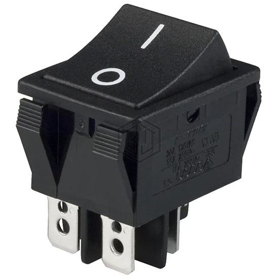 R5ABLKBLKFF0 - E-Switch - Rocker Switches